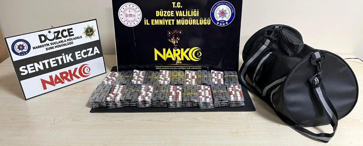 Düzce\'de Sentetik Ecza Operasyonu