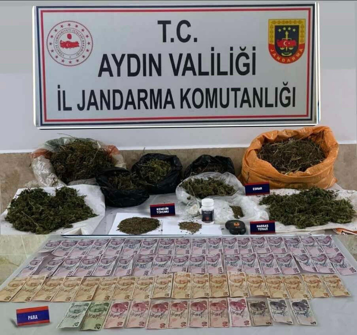 Nazilli\'de uyuşturucu ticareti operasyonu