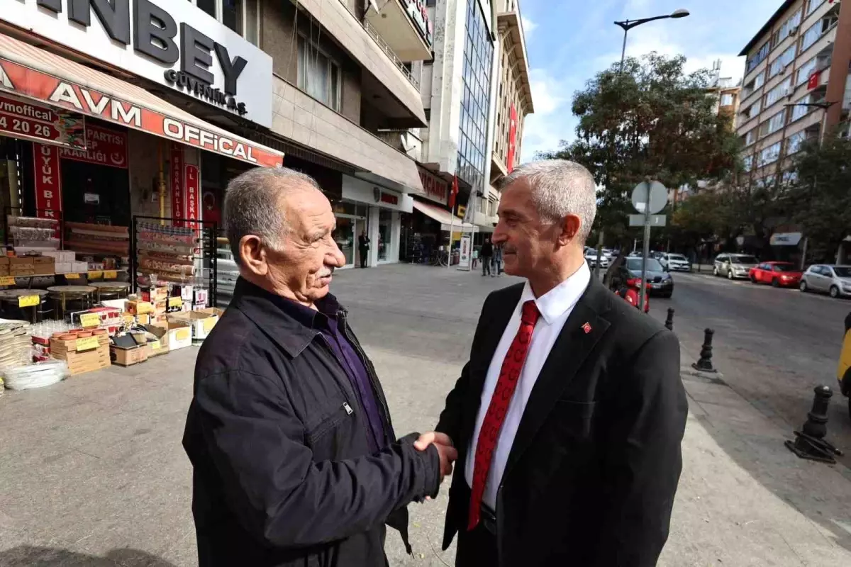 Başkan Tahmazoğlu Esnaf ve Vatandaş Ziyaretlerine Devam Ediyor