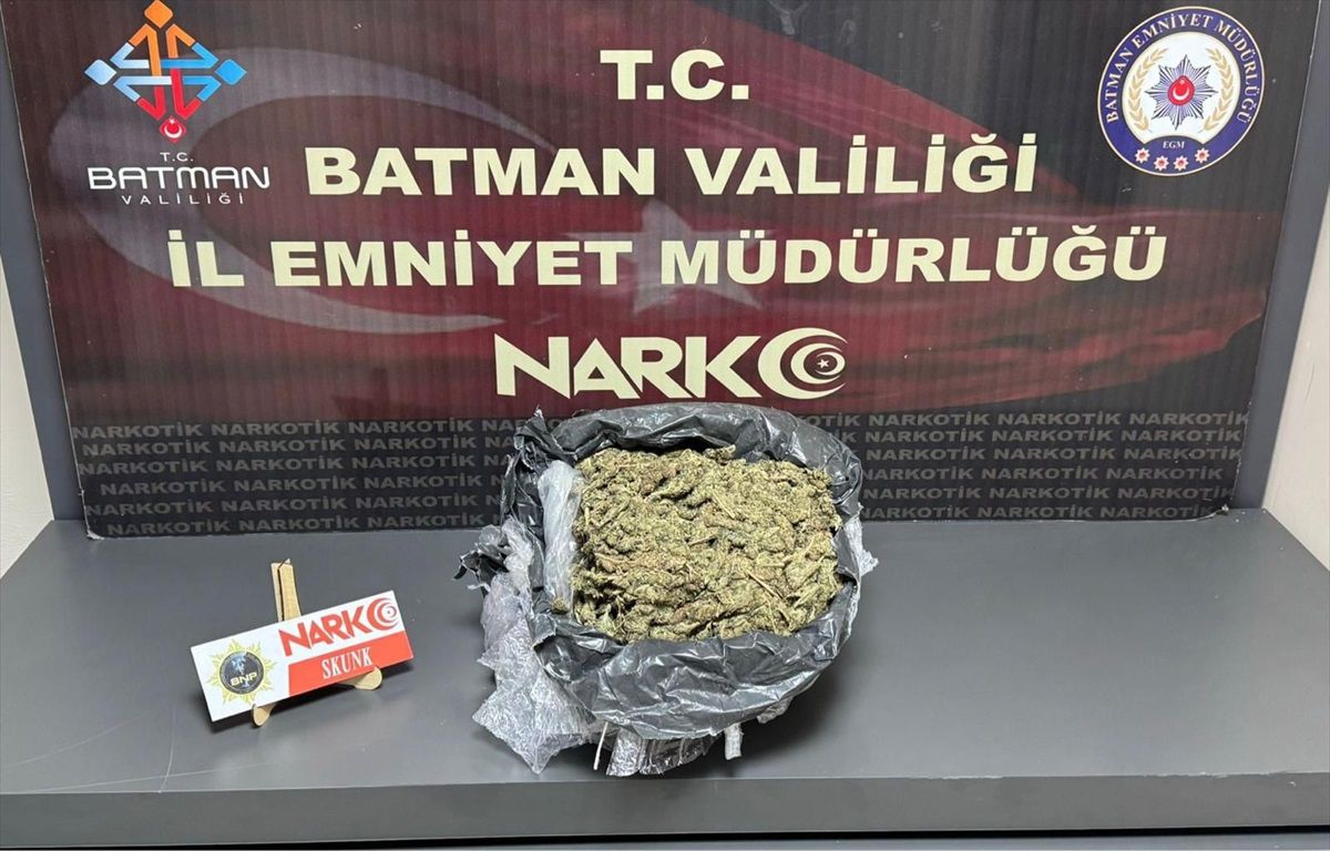 Batman\'da Uyuşturucu Operasyonu