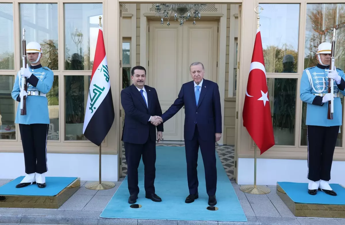 Cumhurbaşkanı Erdoğan, Irak Başbakanı Muhammed Şiya el-Sudani\'yi kabul etti