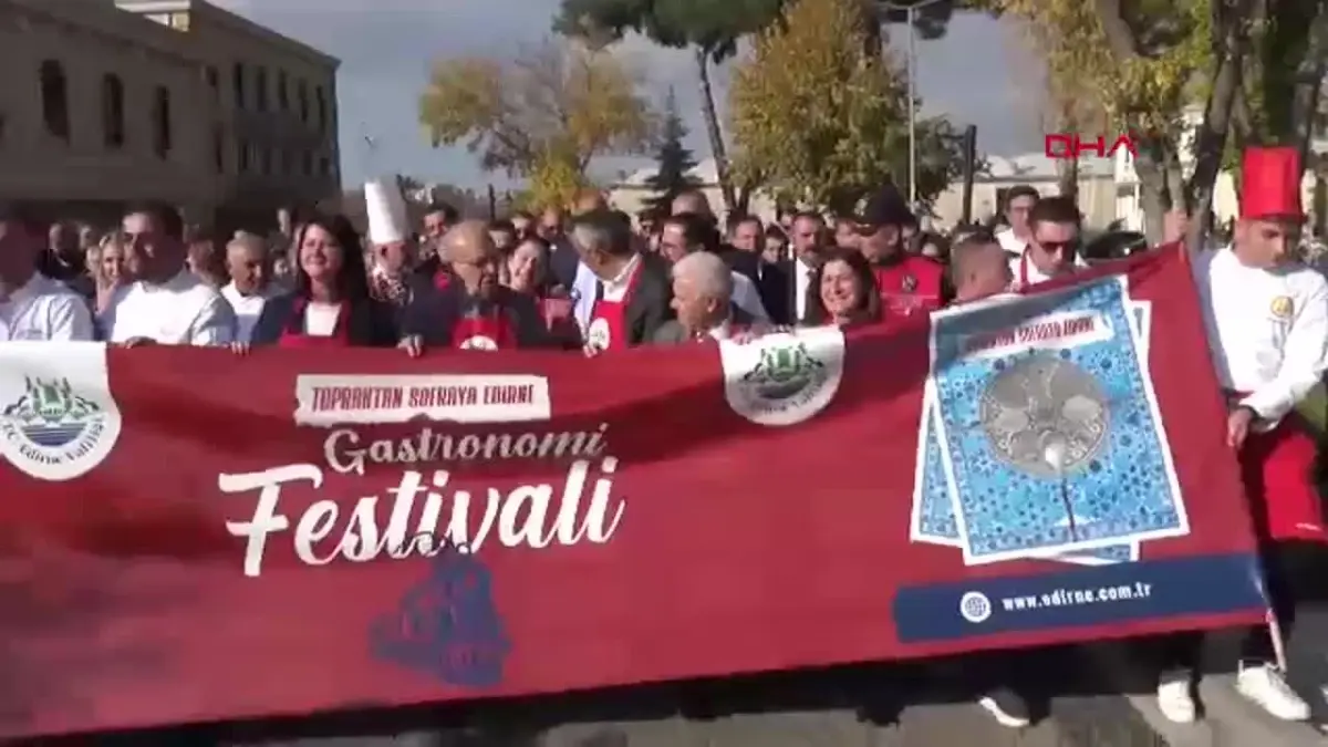 Edirne Gastronomi Festivali Başladı