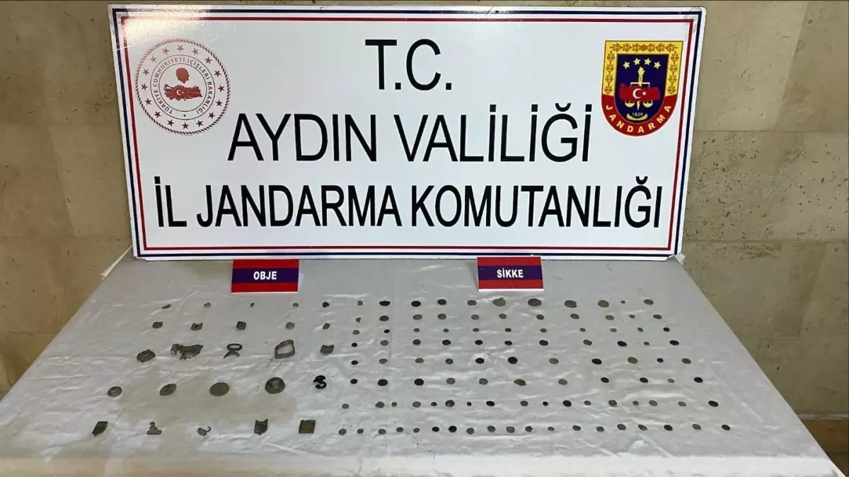 Aydın\'da 128 Tarihi Eser Ele Geçirildi