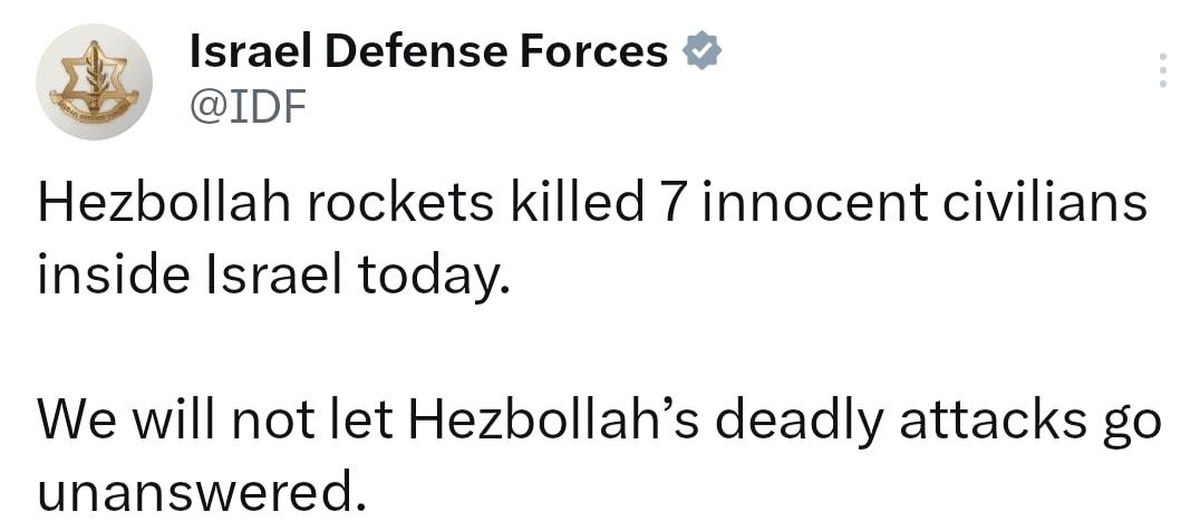 İsrail\'den Hizbullah\'a Tepki