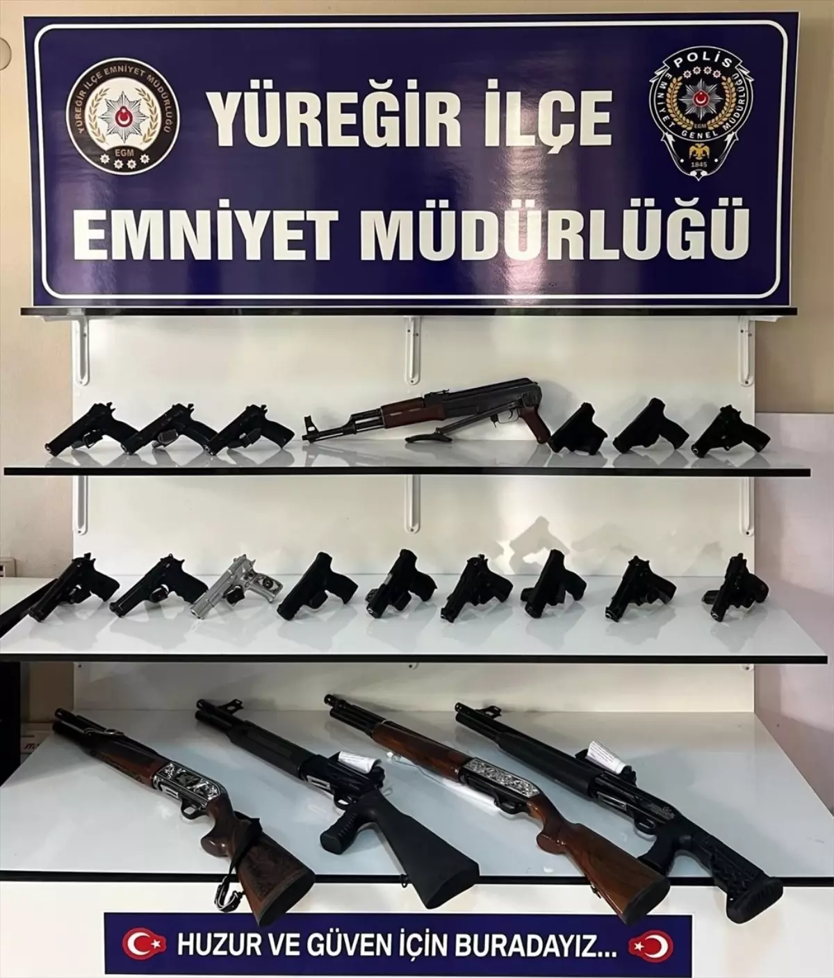 Yüreğir\'de Silah Operasyonu