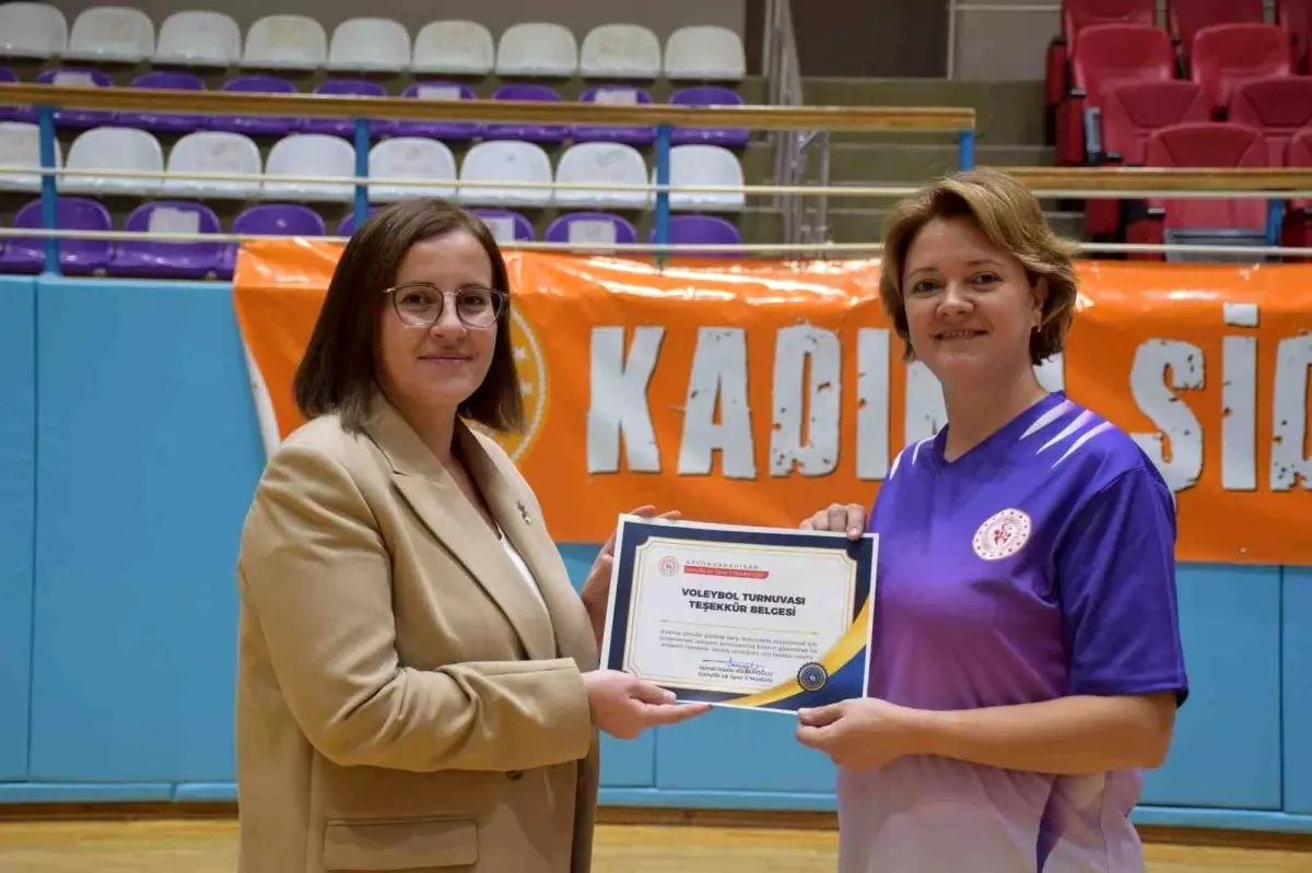 Kadına Şiddete Sıfır Tolerans Voleybol Müsabakası