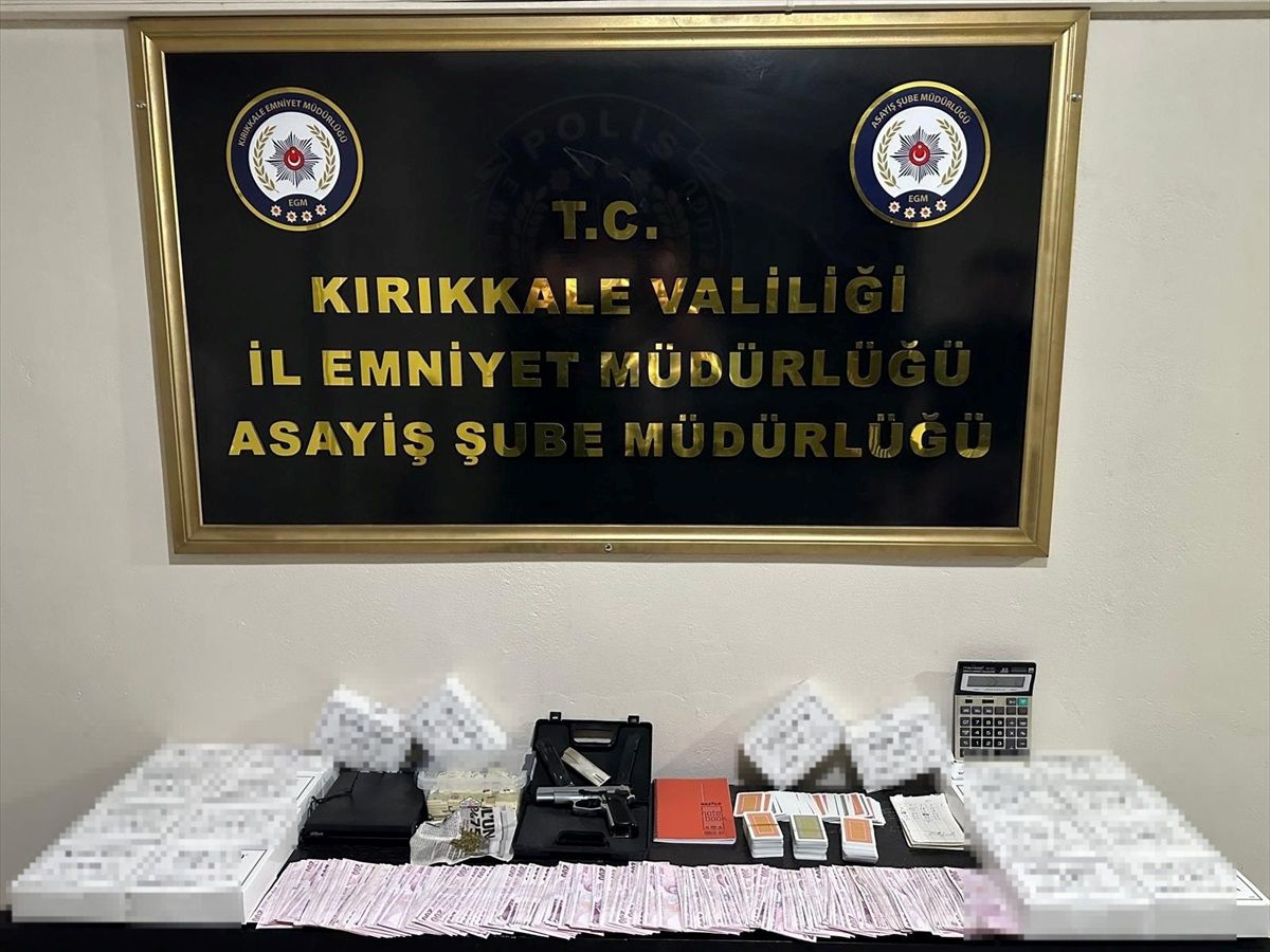 Kırıkkale\'de Kumar Operasyonu: 12 Kişiye Ceza