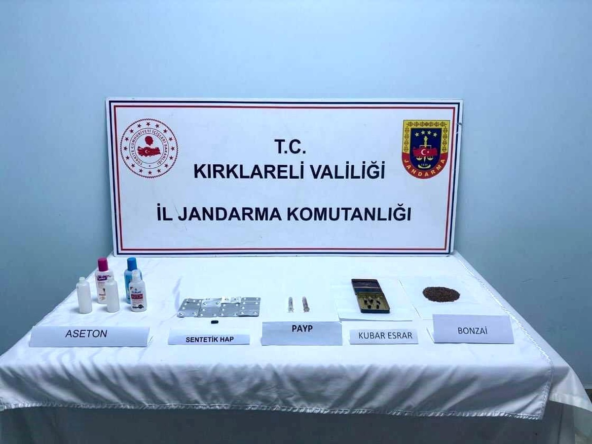 Kırklareli\'nde Uyuşturucu Operasyonu