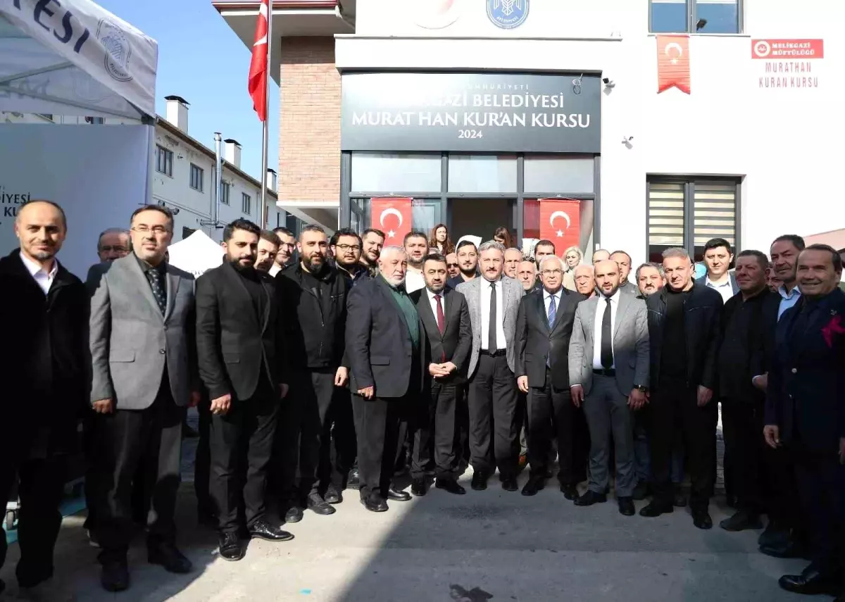 Melikgazi Belediyesi Murat Han Kur\'an Kursu Açıldı