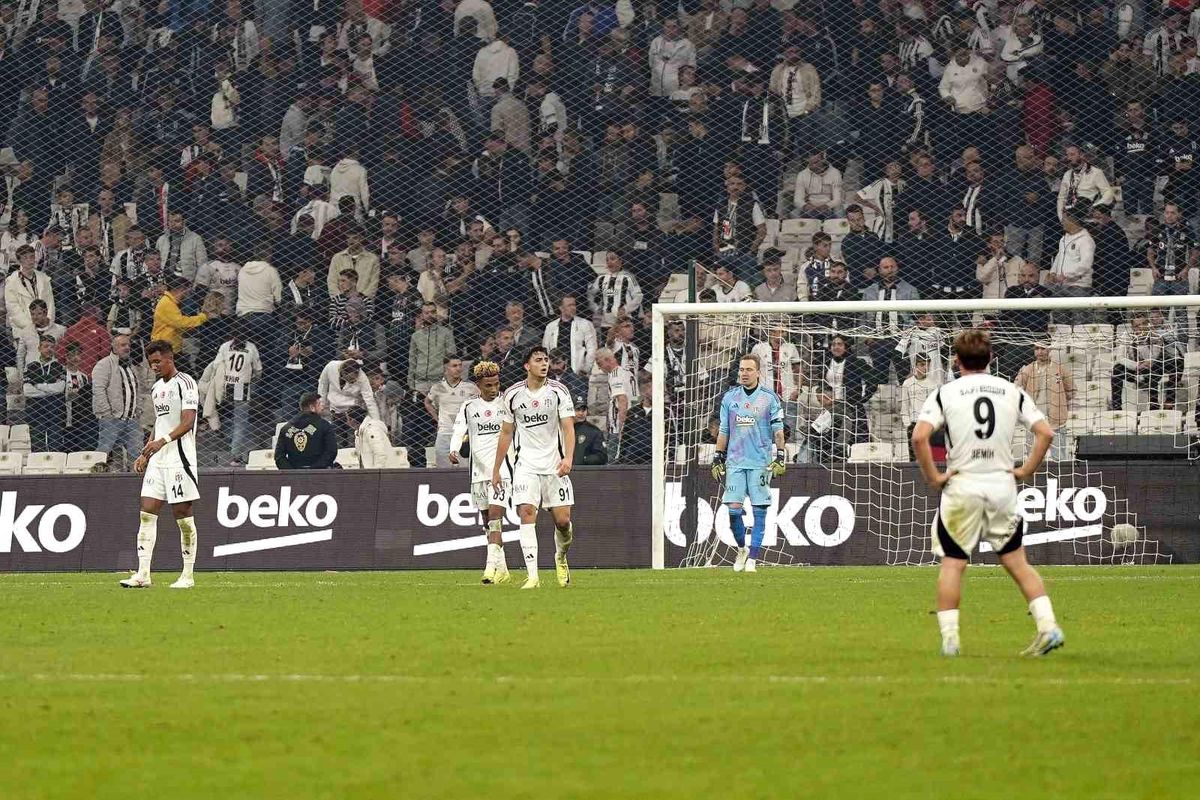 Beşiktaş\'ın İç Sahada İlk Mağlubiyeti