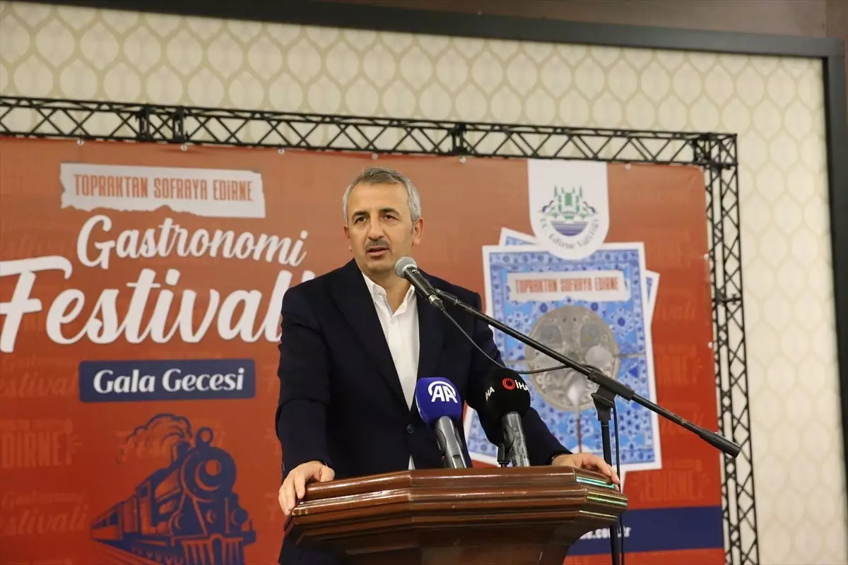 Edirne\'de Gastronomi Festivali Düzenlendi