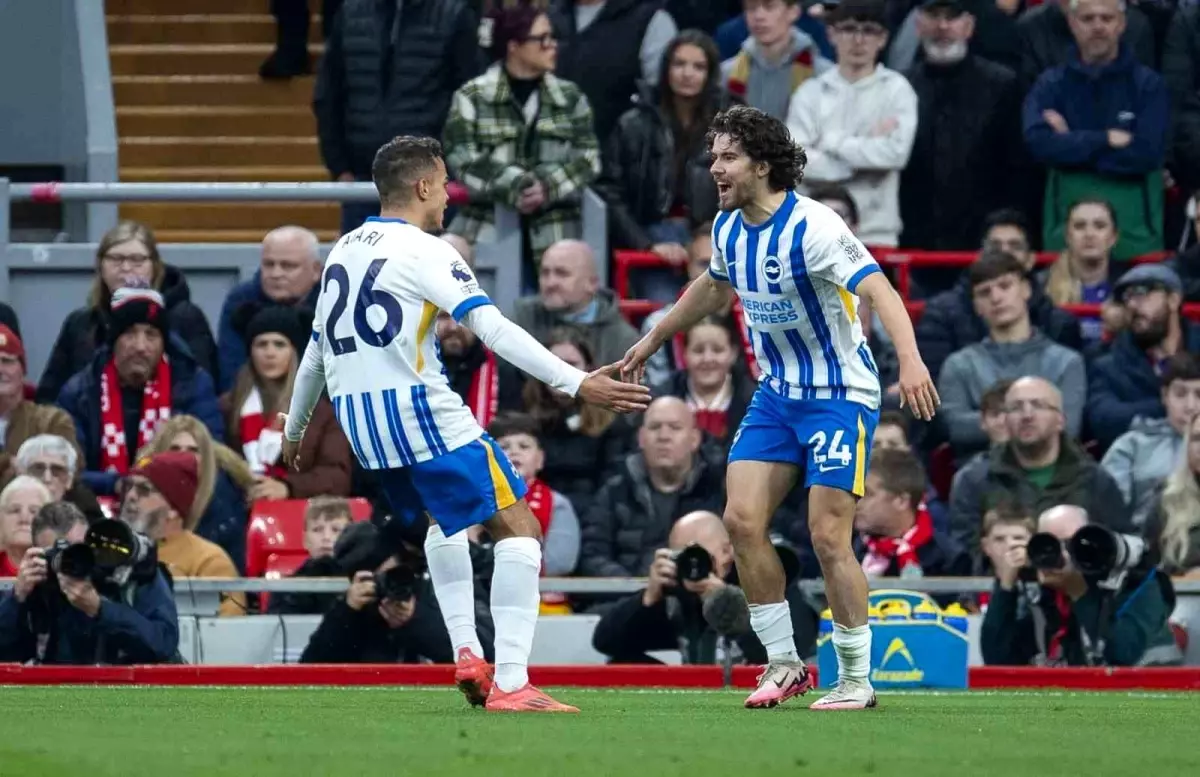 Liverpool, Brighton\'ı 2-1 yenerek lider oldu