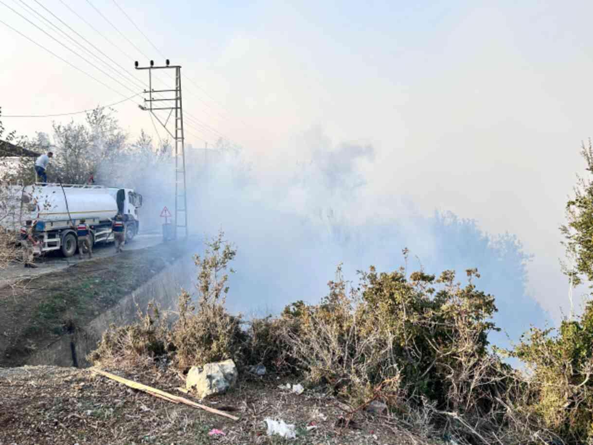 Hatay'da Orman Yangını Evleri Tehdit Ediyor, Destek Talepleri Artıyor