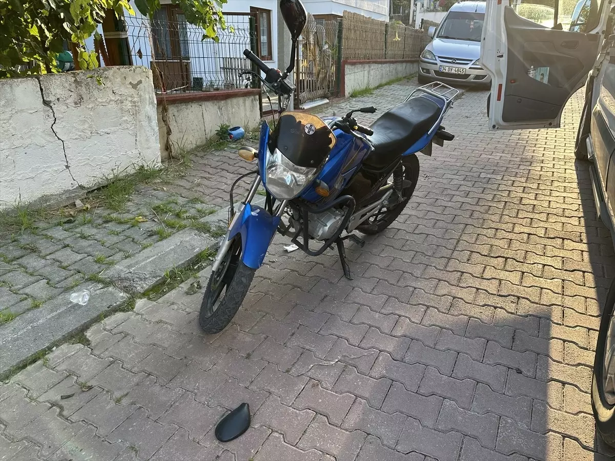 Gerze\'de Motosiklet Kazası