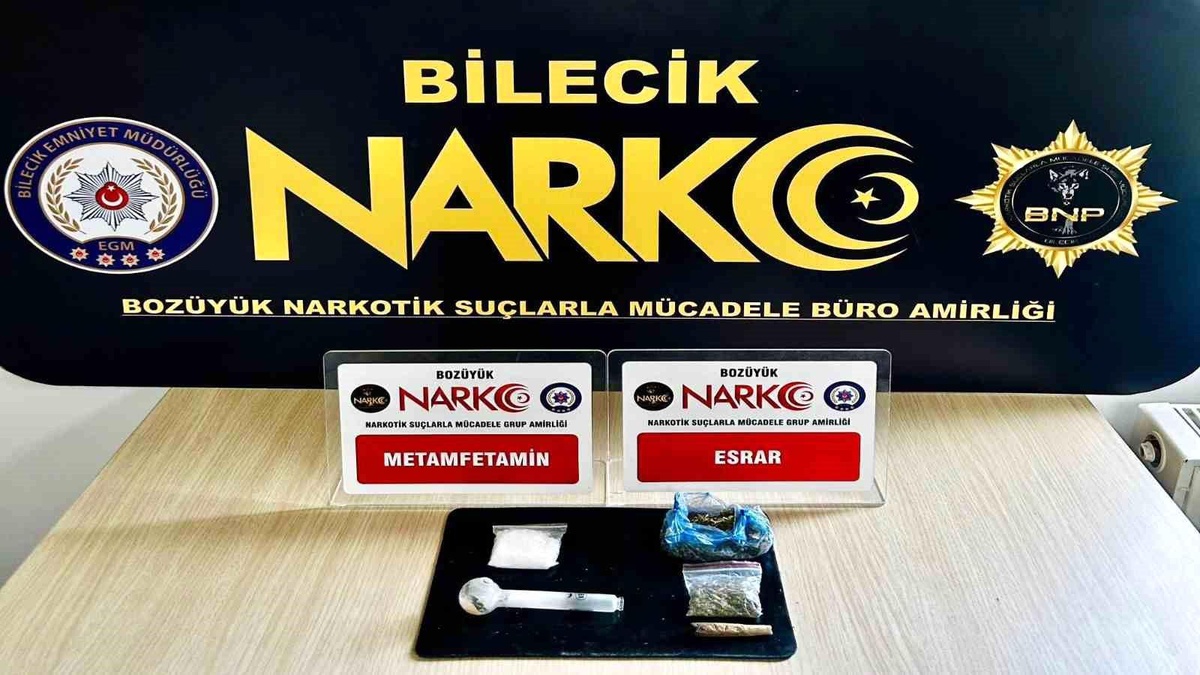 Bilecik\'te Uyuşturucu Operasyonu
