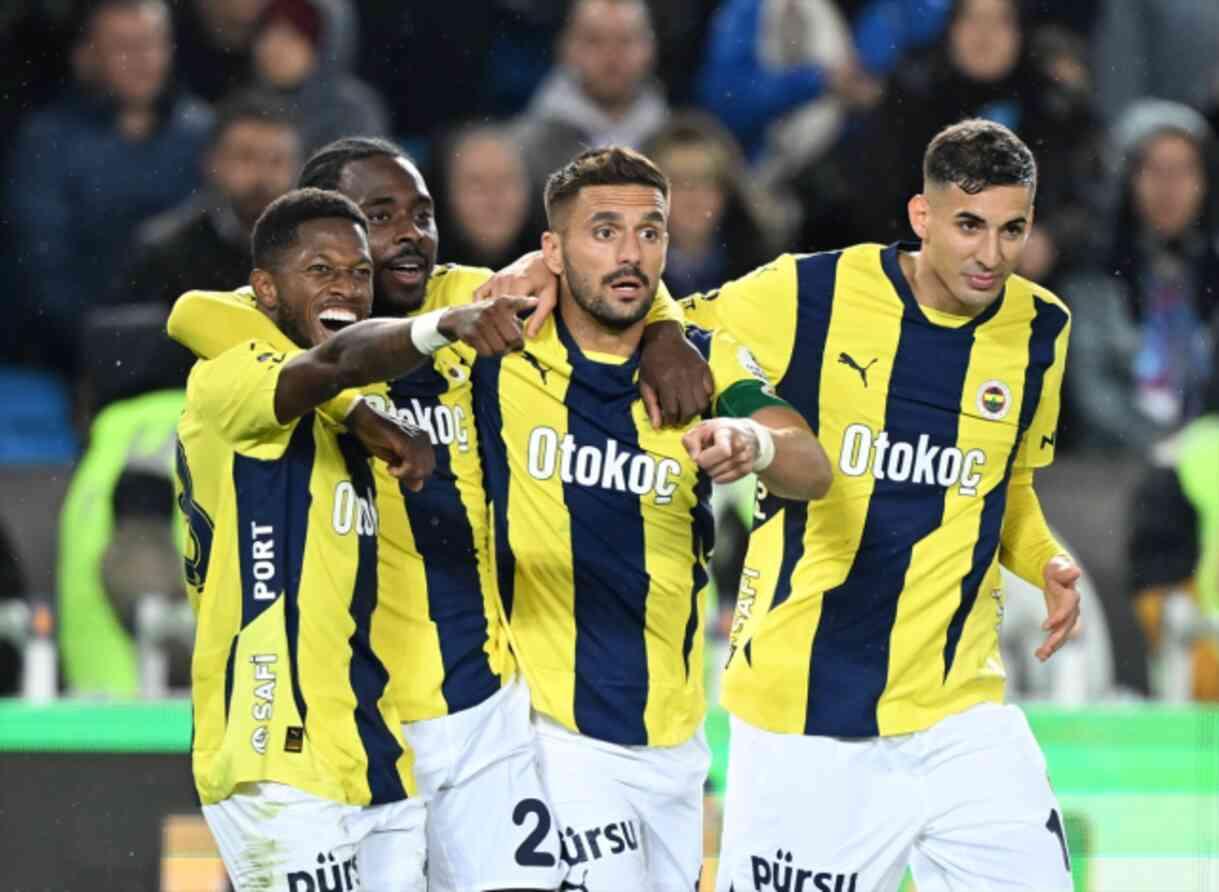 Fenerbahçe, Trabzonspor'u deplasmanda 3-2 yendi