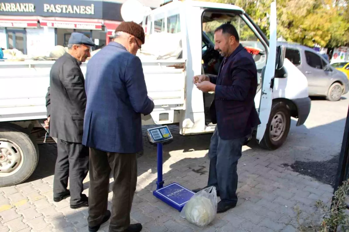 Muş\'taki Üretici, Varto\'da Kabak Satıyor