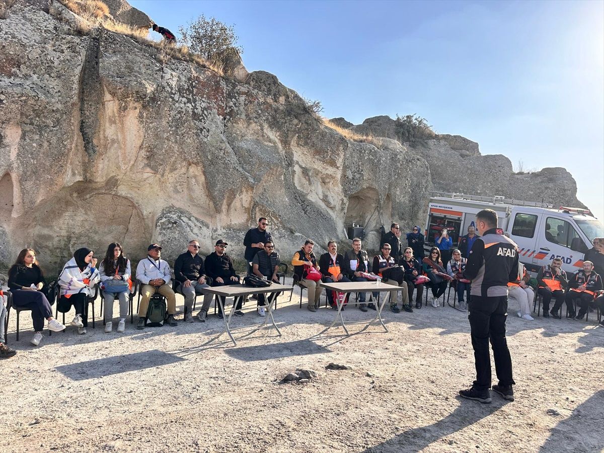 Nevşehir\'de AFAD Gönüllüleri Buluştu