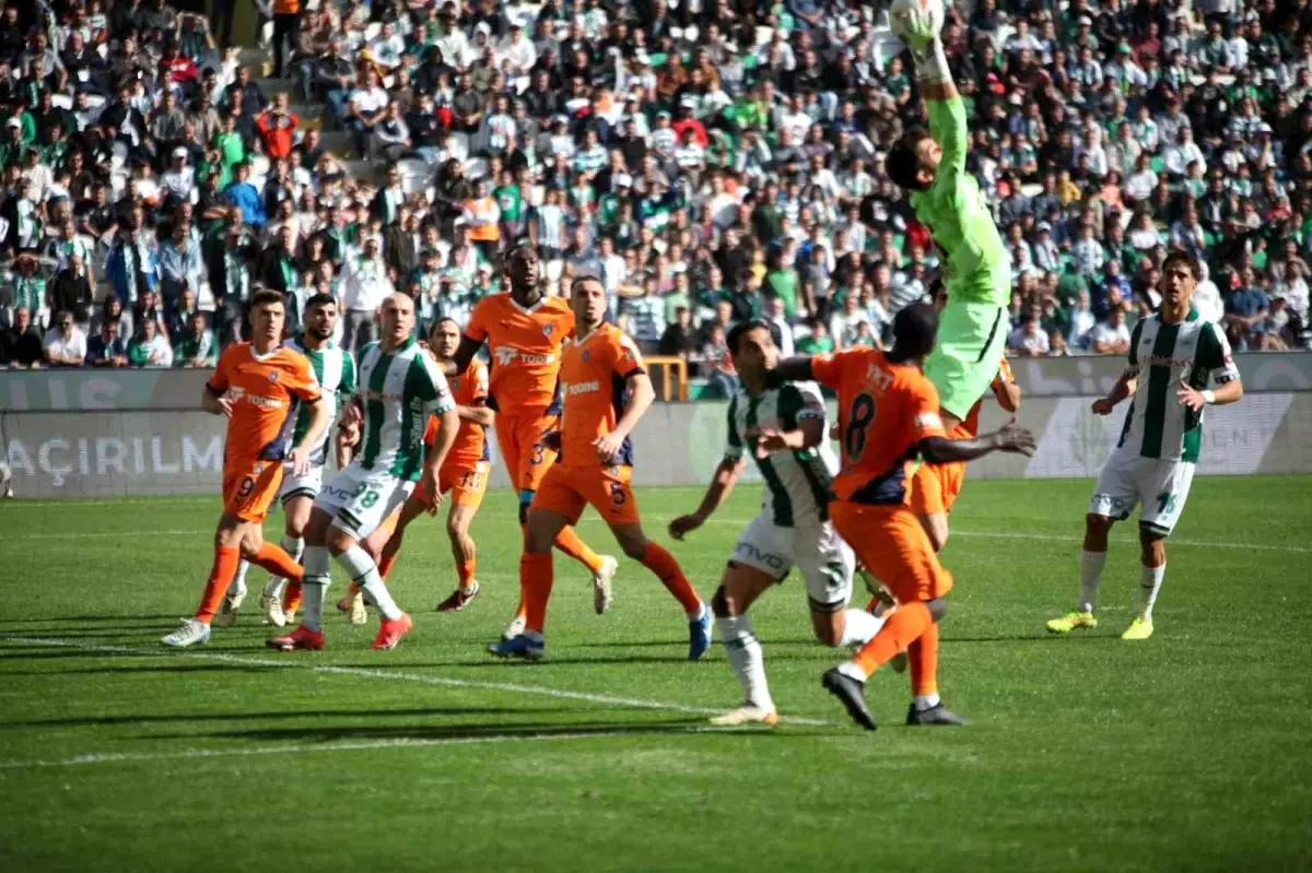 Konyaspor ve Başakşehir 1-1 Berabere Kaldı