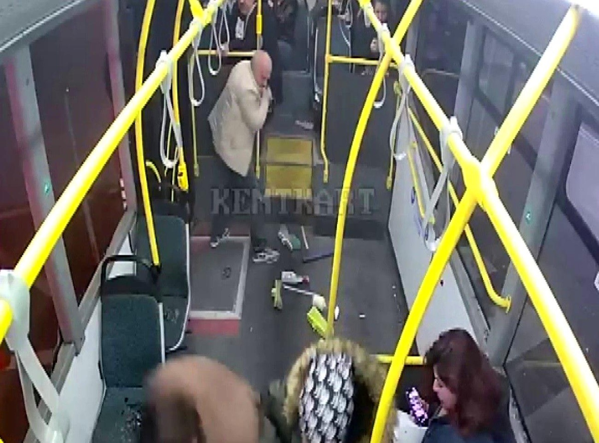 Sivas\'taki Trafik Kazası Kamerada
