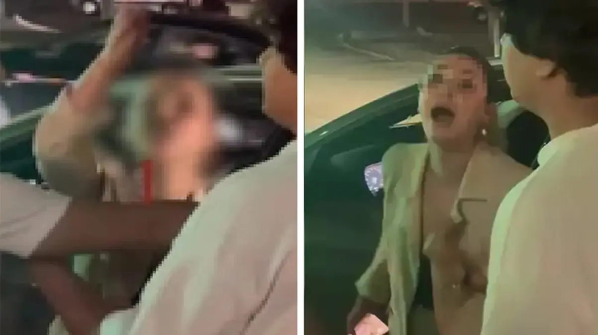 Adana\'da Kadın Sürücünün Motosikletliye Küfür Dolu Sözleri