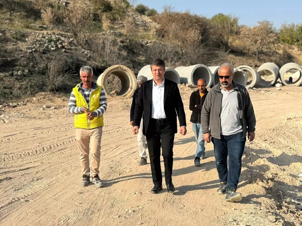 Adıyaman Belediye Başkanı Tutdere, Alt Yapı Çalışmalarını İnceledi