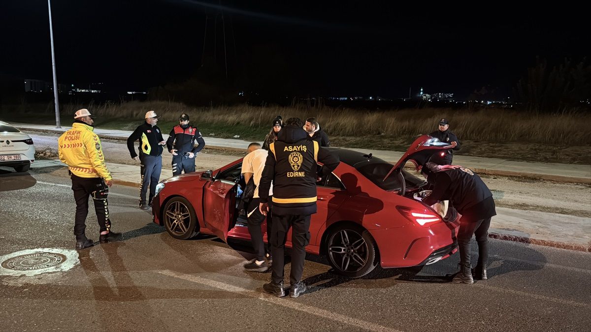 Edirne\'de Asayiş ve Trafik Denetimi