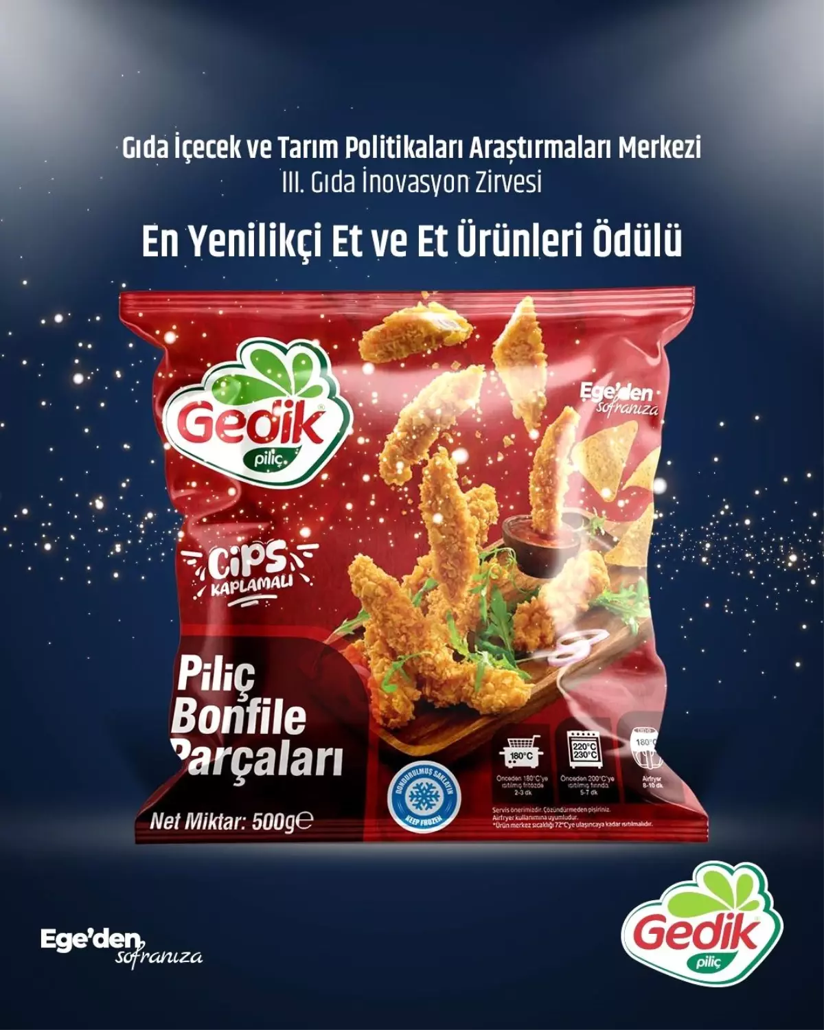 Gedik Piliç\'e Yenilikçi Ödülü