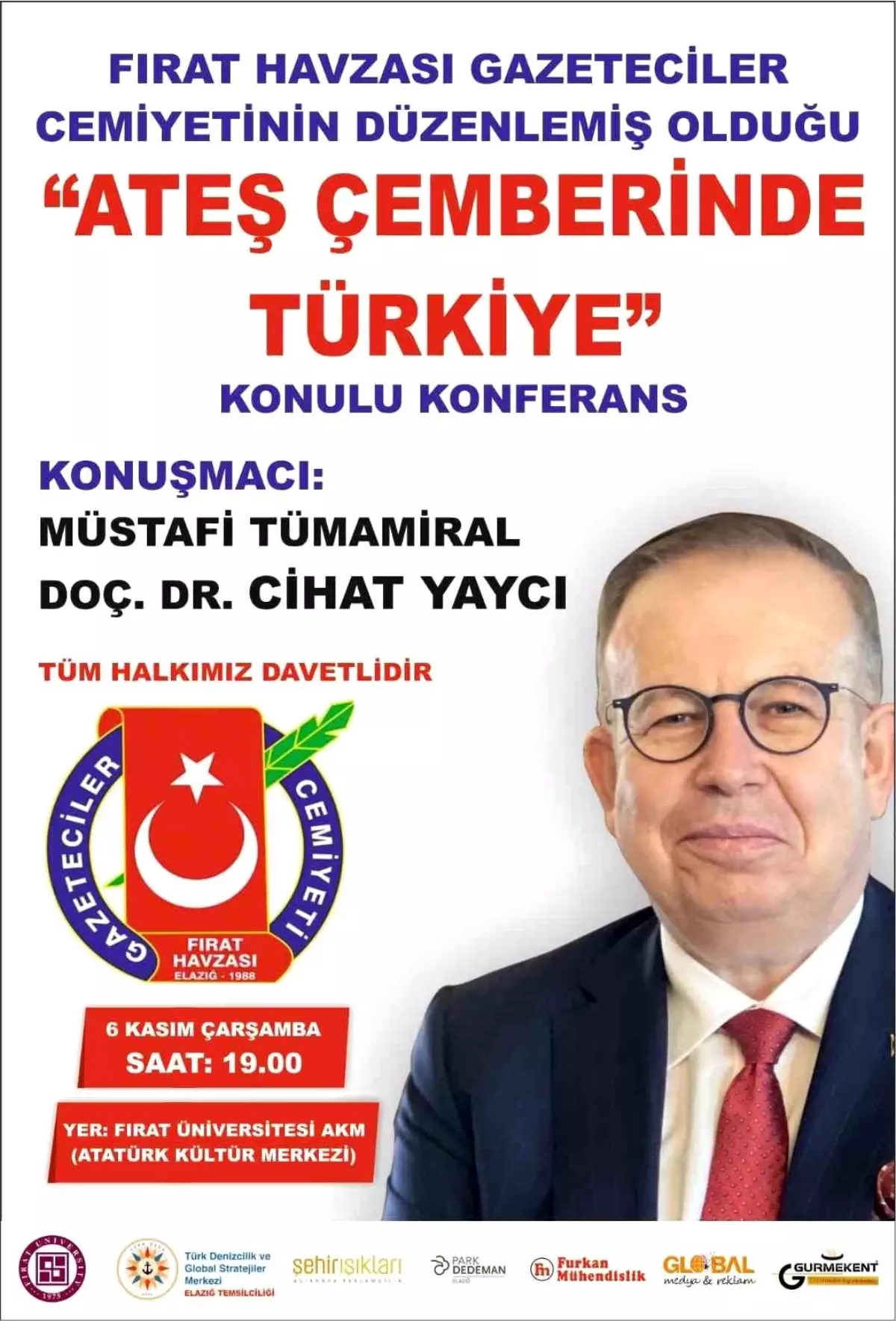 Cihat Yaycı\'dan \'Ateş Çemberinde Türkiye\' Konferansı