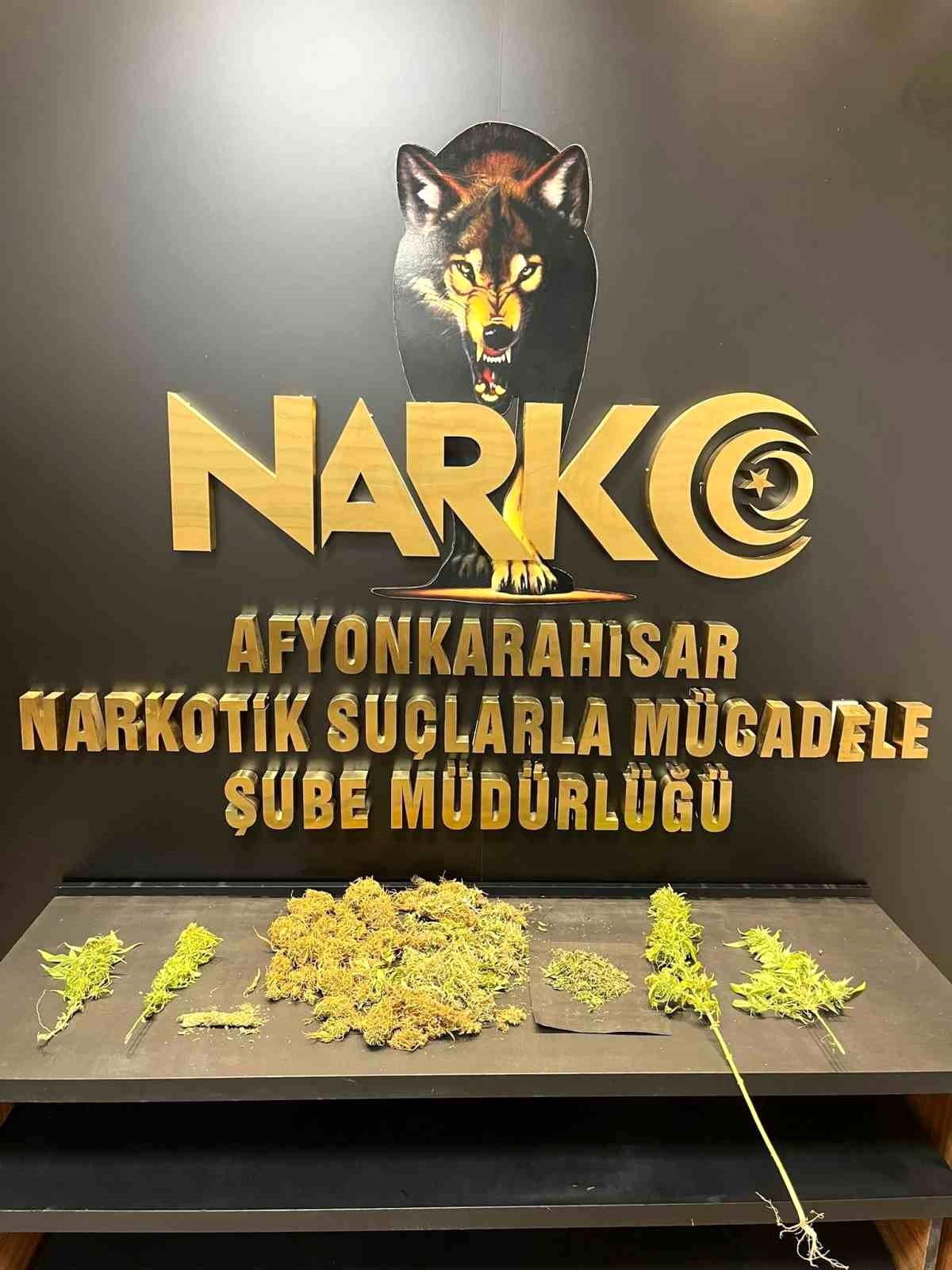 Afyonkarahisar\'da uyuşturucu operasyonu