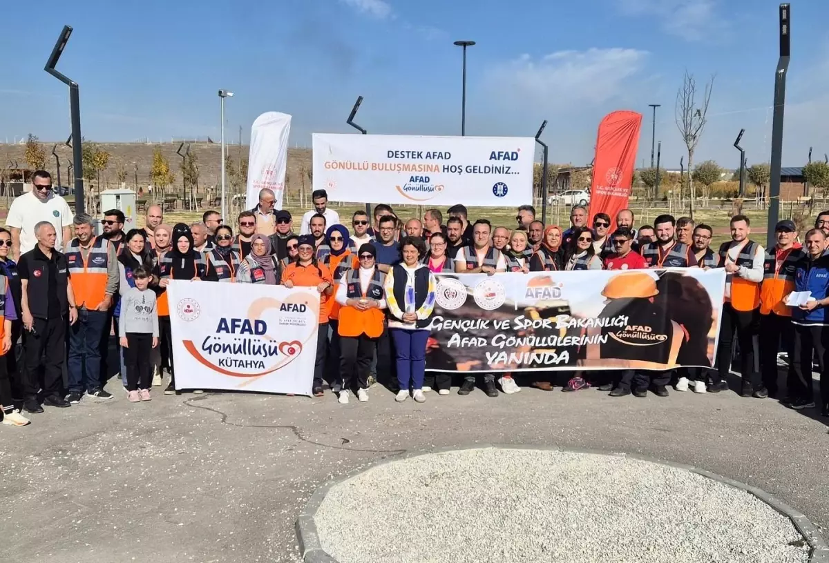 AFAD Gönüllüleri Kütahya\'da Buluştu