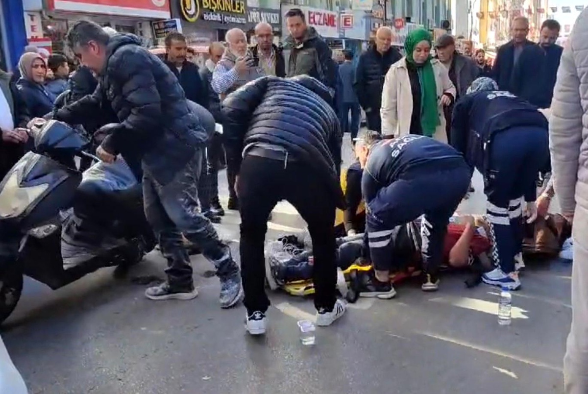 Aksaray\'da Trafik Kazası: 1 Yaralı