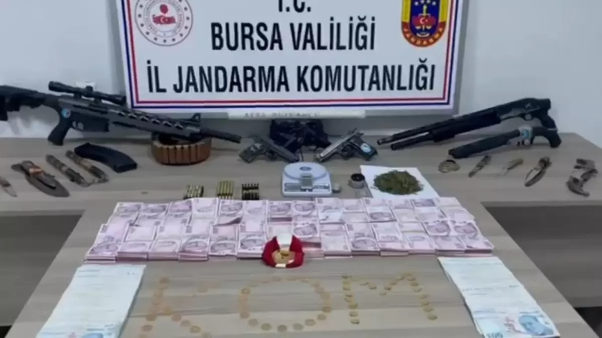 Bursa\'da Uyuşturucu Operasyonu: 6 Tutuklama