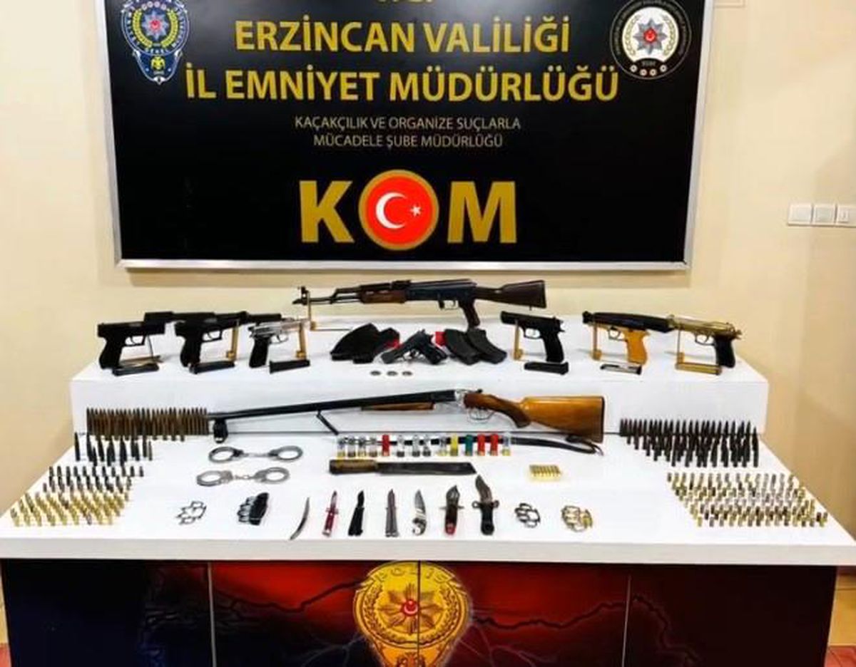 Erzincan\'da Organize Suç Operasyonu