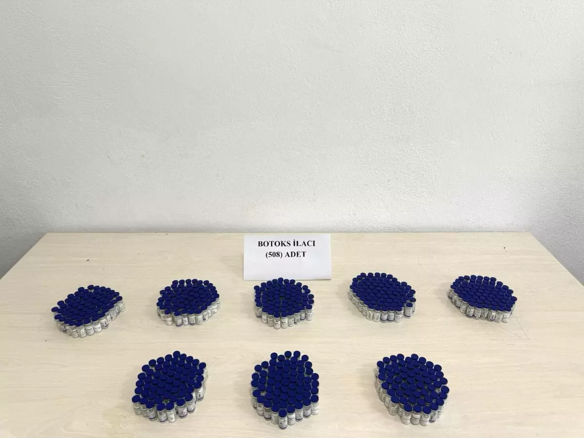Iğdır\'da 2 Milyon Liralık Kaçak Botoks Operasyonu