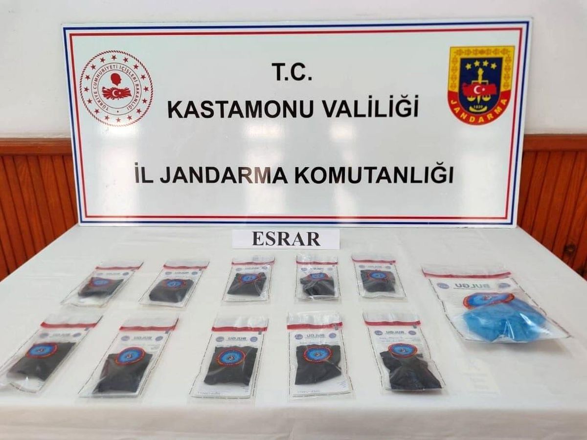 Kastamonu\'da Uyuşturucu Operasyonu: 2 Tutuklama