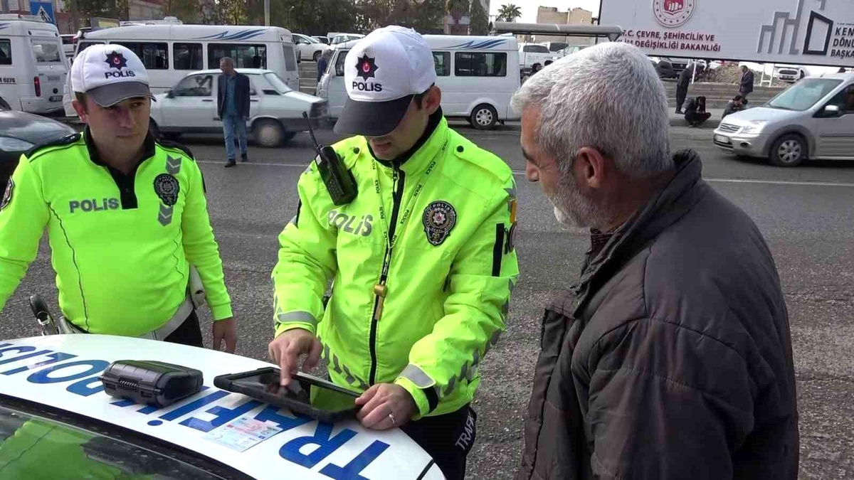 Adıyaman\'da Trafik Denetimleri Sürüyor