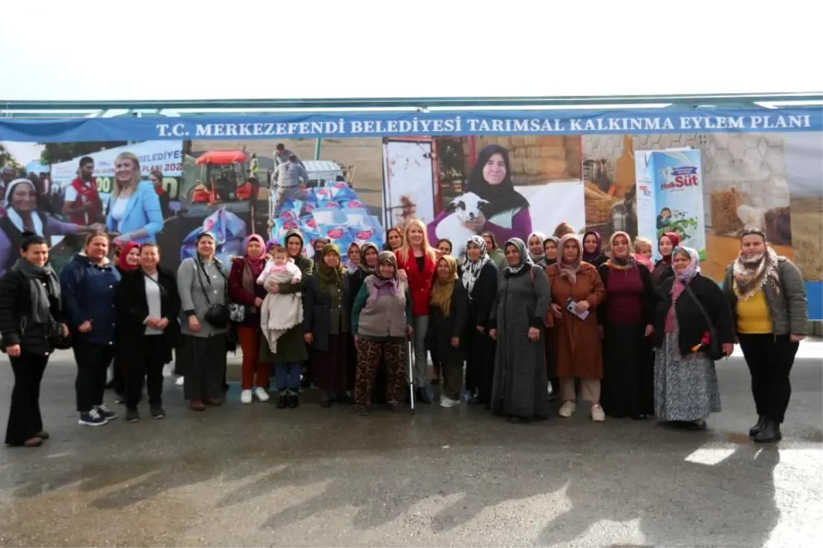 Merkezefendi Belediyesi\'nden Kadın Üreticilere Destek