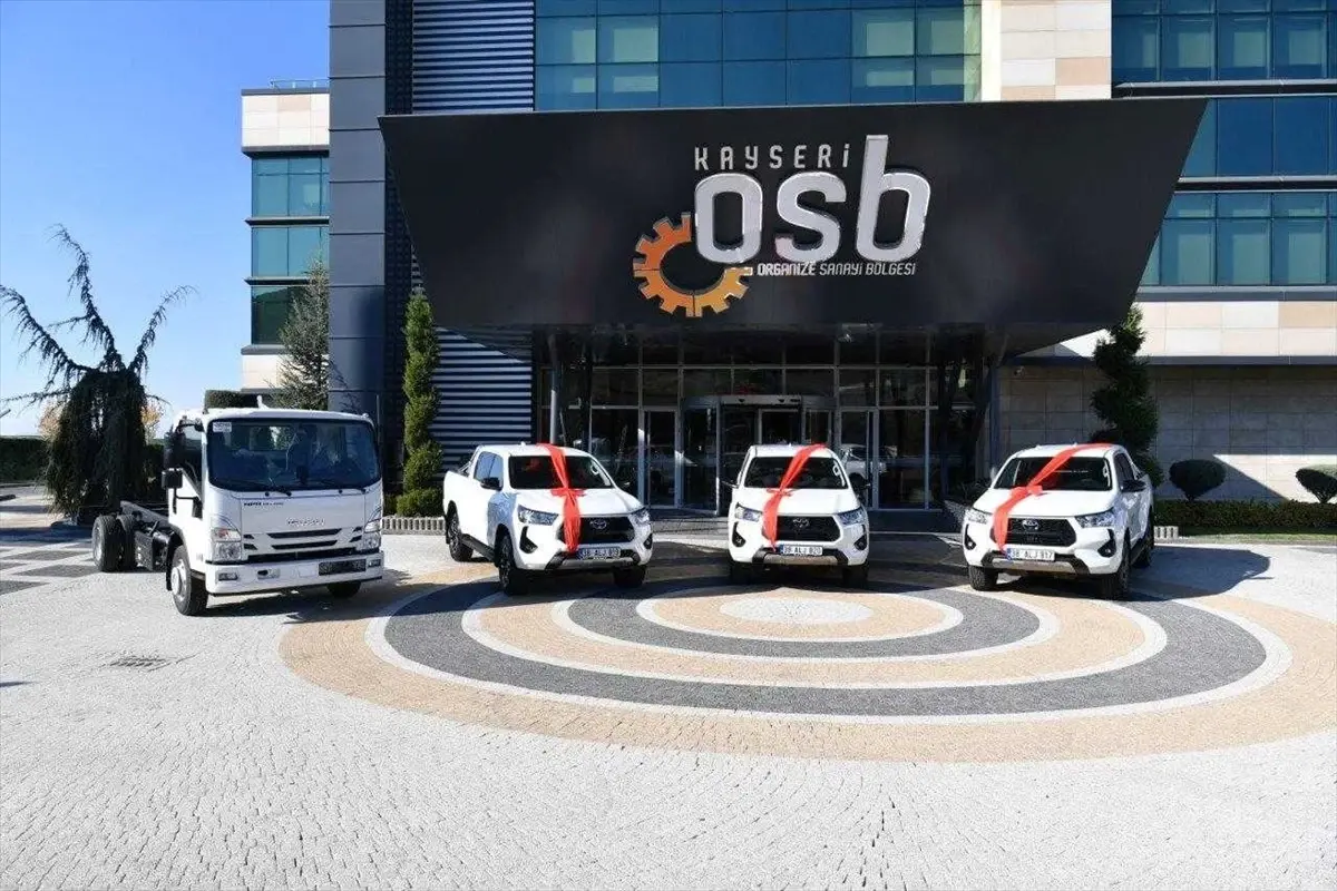 Kayseri OSB\'ye 4 Yeni Araç Eklendi