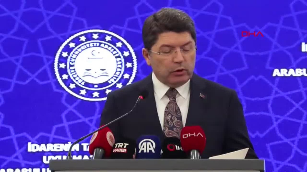 Arabuluculuk Sempozyumu: Bakan Tunç\'un Konuşması