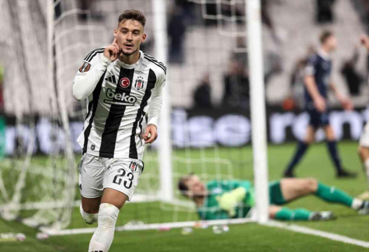 Beşiktaş, Malmö'yü 2-1 mağlup etti