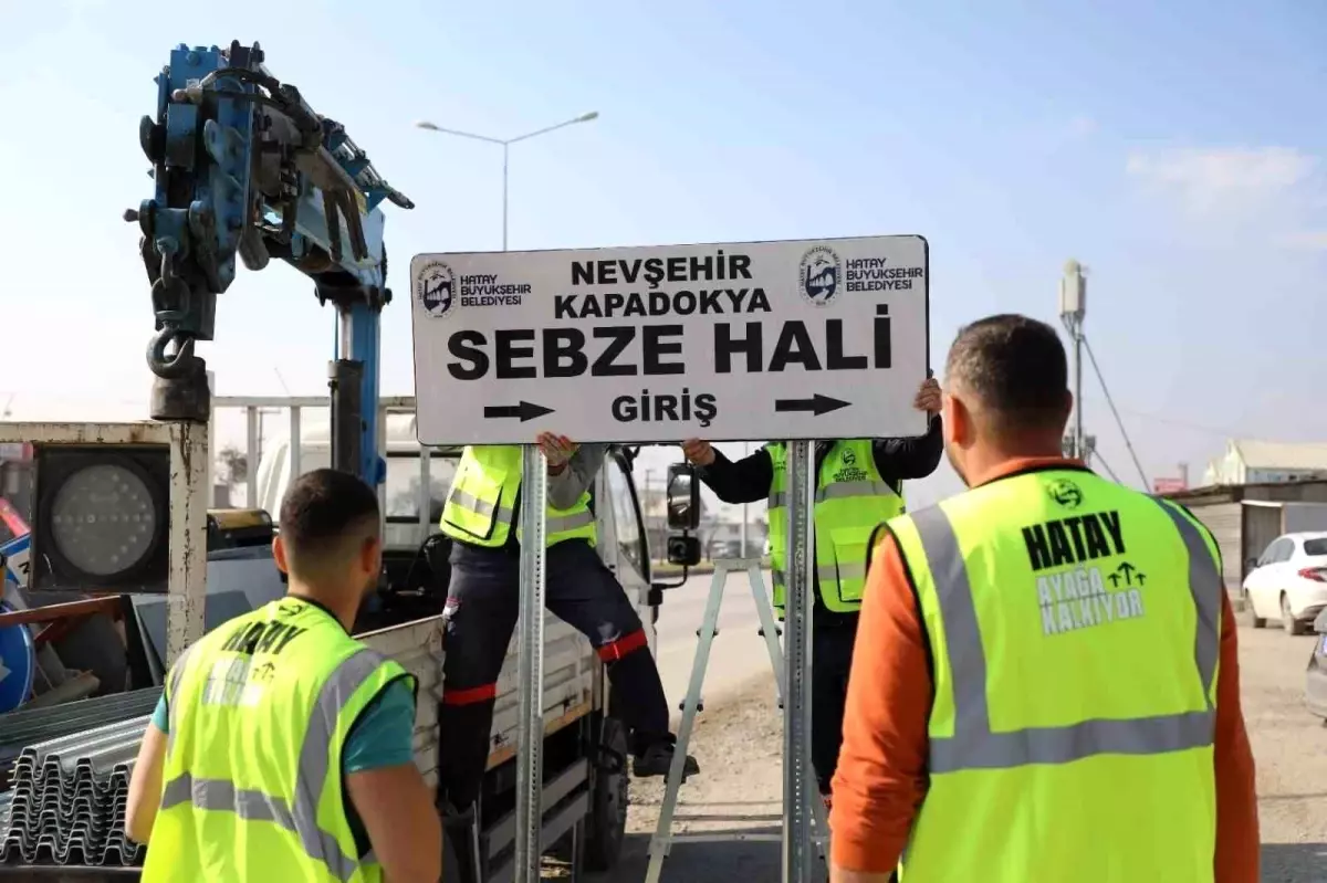 Hatay\'da Adres Belirsizliğine Son: Yeni Tabelalar Yolda