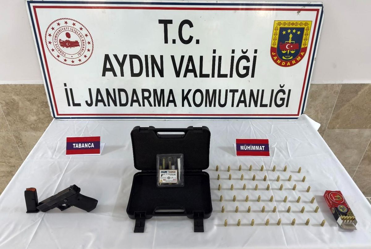 Nazilli\'de Ruhsatsız Silah Satışı Önledi