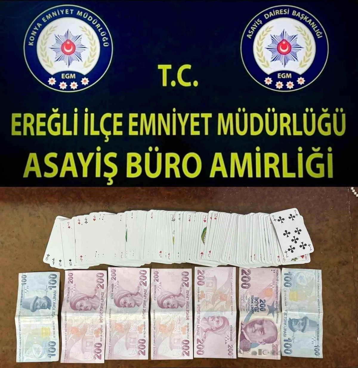 Ereğli\'de Kumar Denetimi: 11 Kişiye Cezalar Kesildi