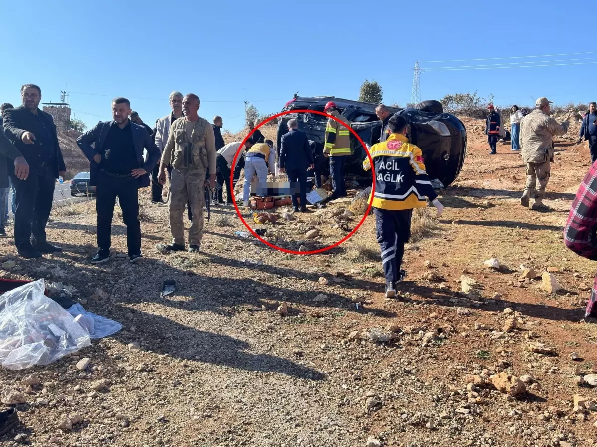 Mardin\'de Trafik Kazası: 3 Ölü, 5 Yaralı