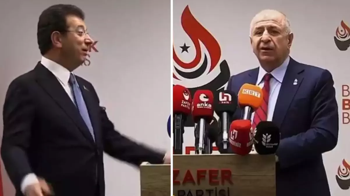 İmamoğlu ile ortak basın toplantısına Özdağ\'ın sitemi damga vurdu