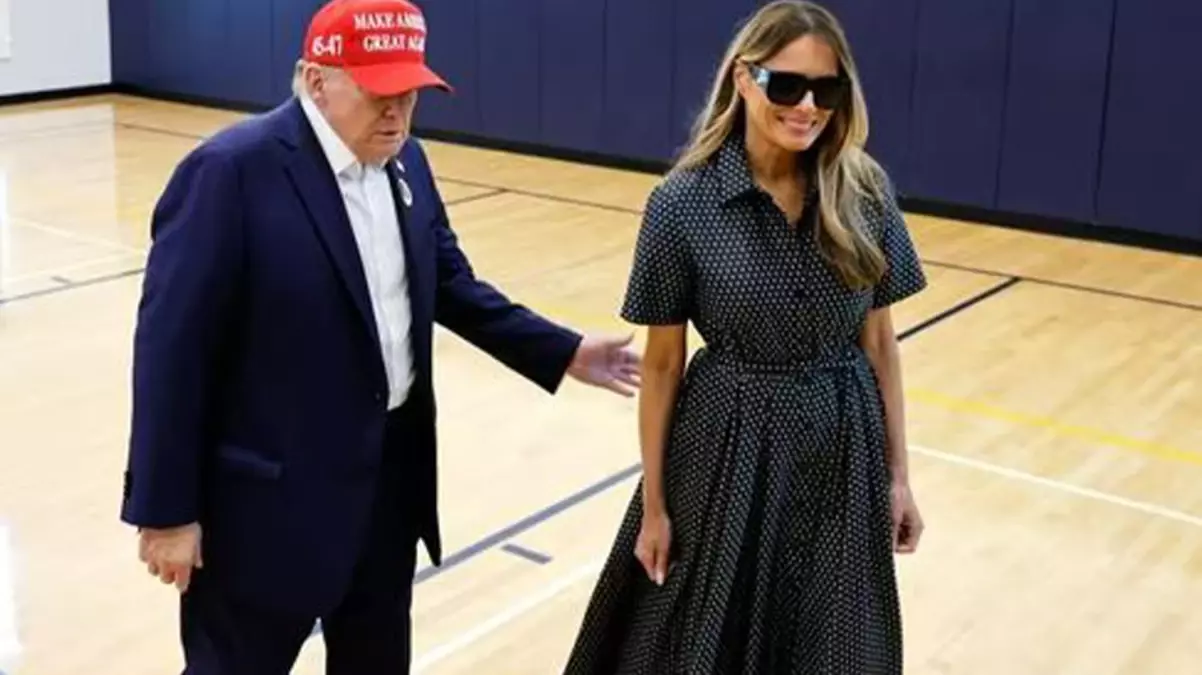 Melania Trump\'ın seçim günü görüntüsü tartışma yarattı: Dublör mü, gerçek mi?