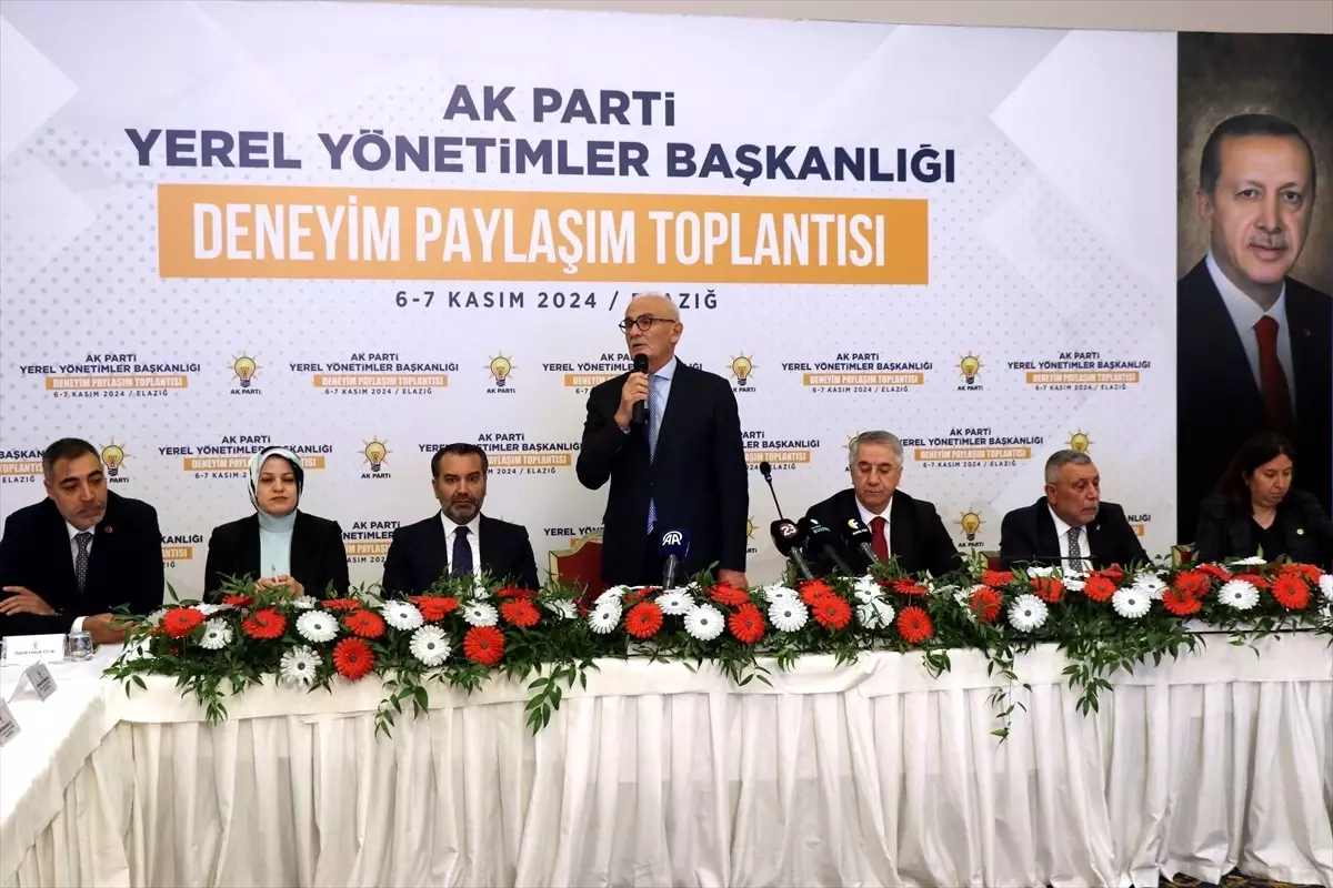 AK Parti Genel Başkan Yardımcısı Yılmaz, Elazığ\'da konuştu Açıklaması