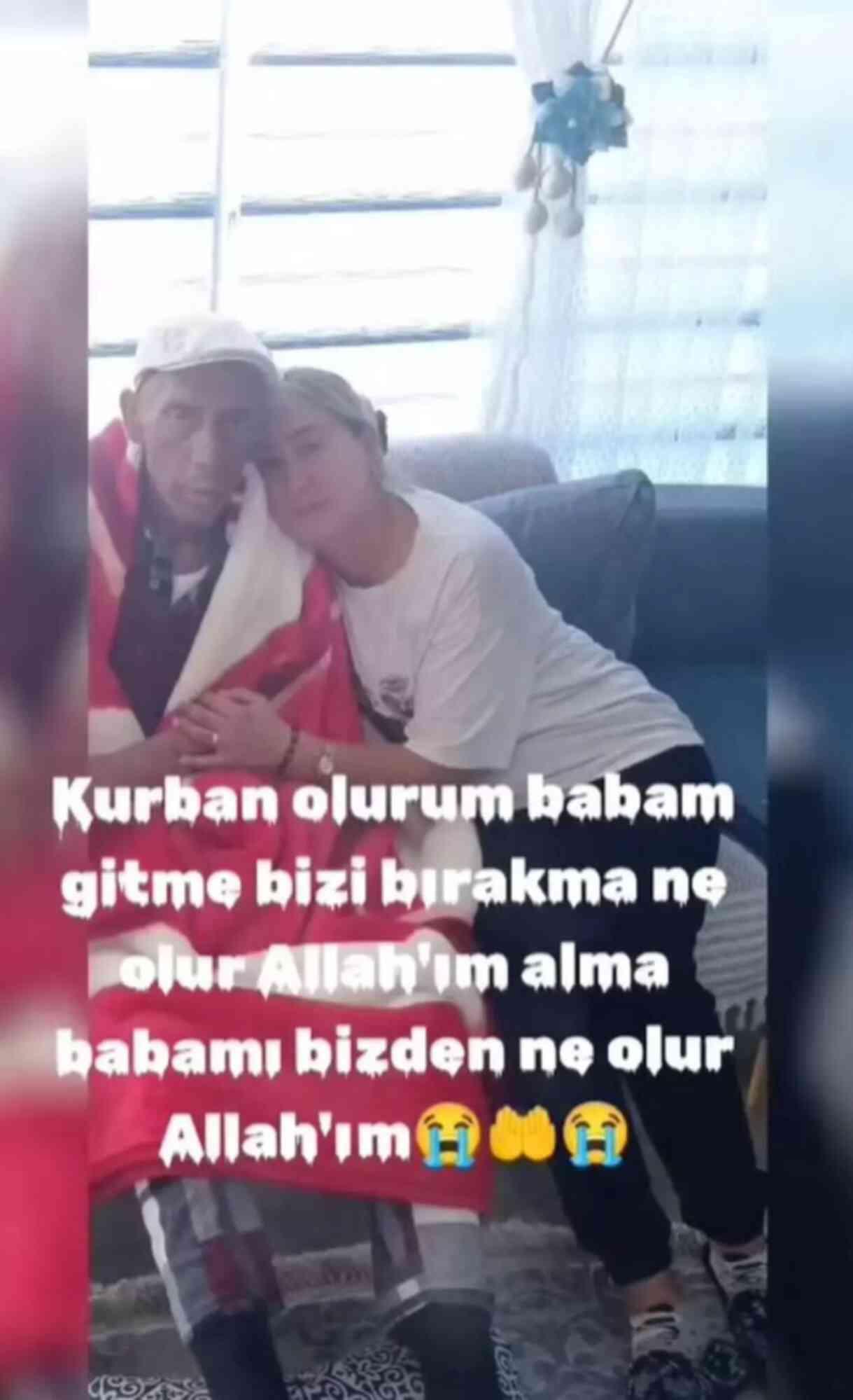 Ankaralı Turgut'un kızı babasıyla fotoğrafını paylaştı: Babam, bizi bırakma