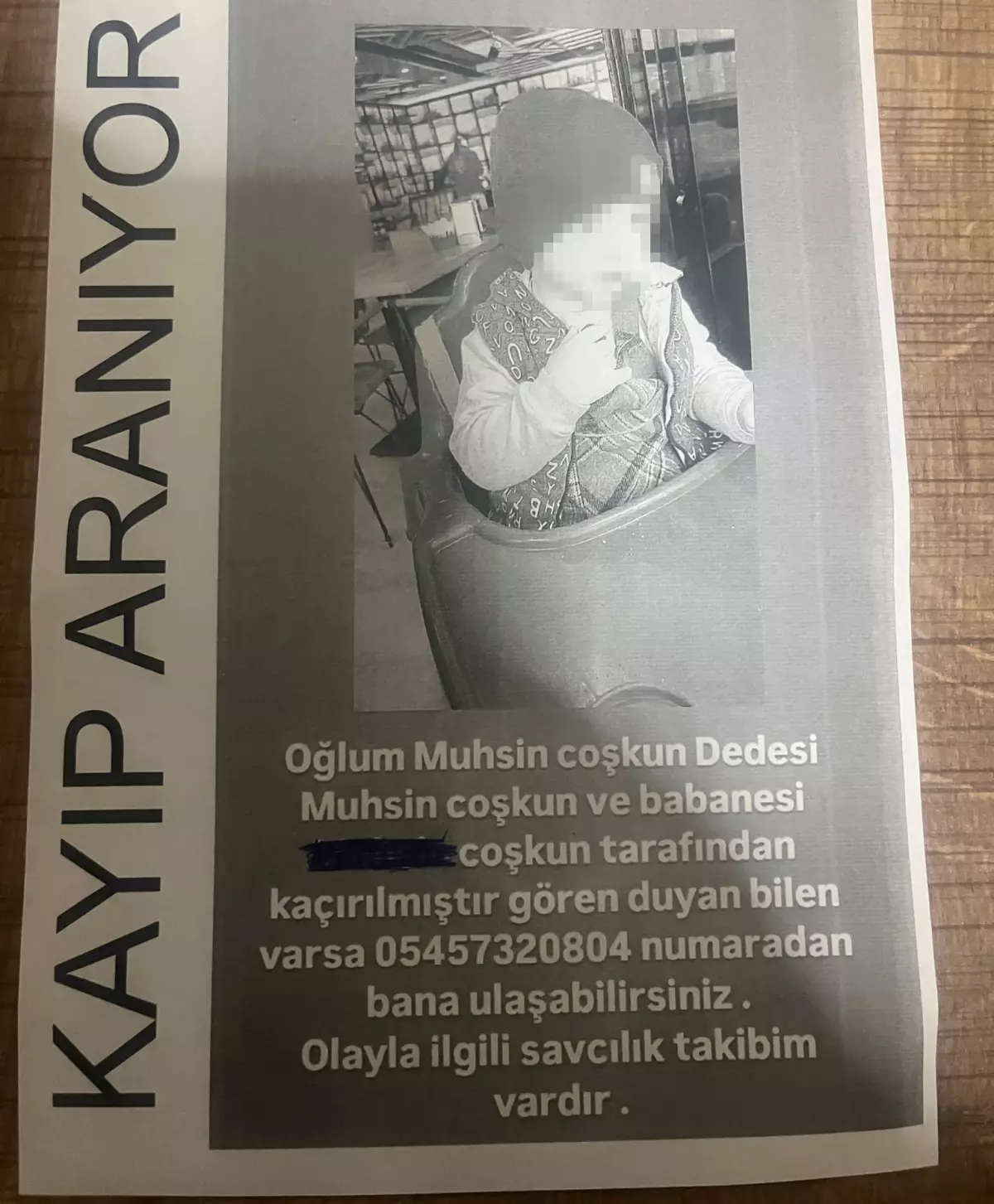 Kaçırılan Bebek İçin Yardım İhtiyacı